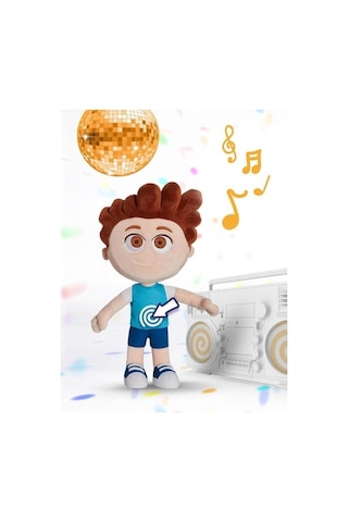 Minky Müzikli Peluş Oyuncak 40 Cm Orjinal Lisanslı Mavi