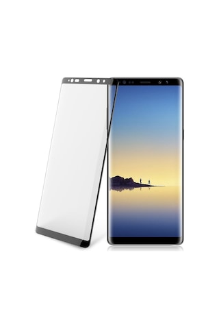 Buff Galaxy Note 8 İle Uyumlu 5d İle Uyumlu Glass Ekran Koruyucu