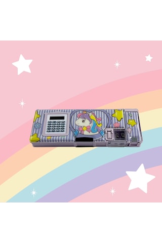 Unıck Color Unicorn Hesap Makineli Fonksiyonel Kalem Mor
