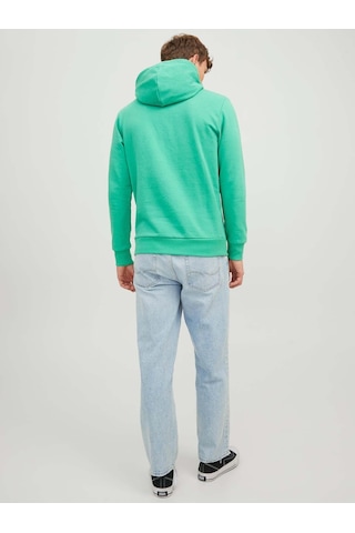 Jack & Jones Kapüşonlu Yeşil Erkek Sweatshirt 12244219 001