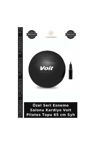 Özel Seri Esneme Salonu Kardiyo Voit Pilates Topu 65 Cm Syh