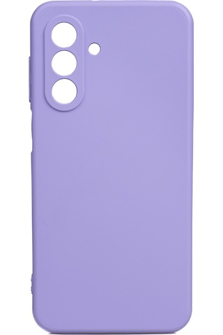Samsung Uyumlu Galaxy A17 Kılıf Zore Biye Silikon Lila