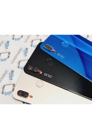Tkgz - P20 Lite Arka Pil Batarya Kapağı ( Kamera Lensi) (221654636) Altın