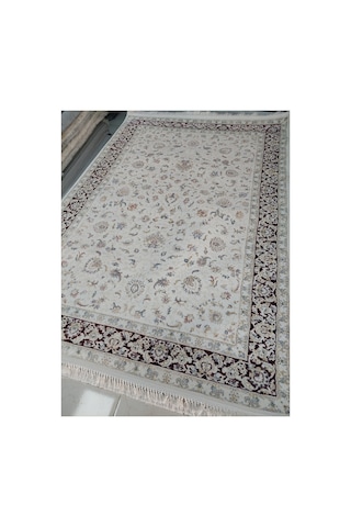Şiraz 160x230 4m2 Dokuma Halı Bordo/krem