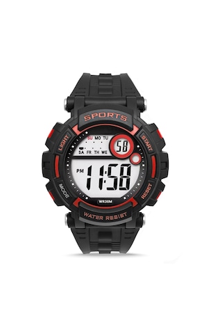 Dijital Spor Erkek Genç/Çocuk Kol Saati Kronometre Alarm 3Atm Chr Dijital Spor Erkek Genç/Çocuk Kol Saati Kronometre Alarm 3Atm Chr