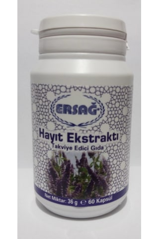 Ersağ Hayıt Ekstraktı Gıda Takviyesi