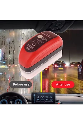 Şenyıldız Aksesuar Su Yağmur Kaydırıcı İtici Sünger Oto Camı Motorsiklet Kask Camı Duşakabin Camı Açıklamayı Okuyunuz