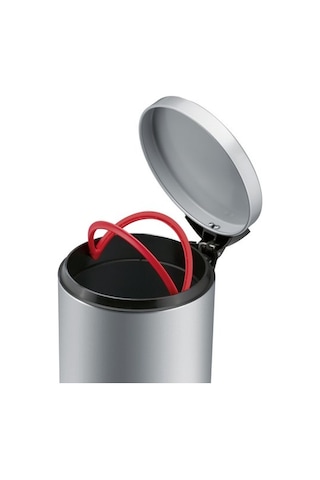Hailo T2 Kırmızı Çöp Kovası - 4 L Kırmızı