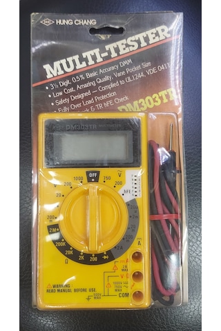 Hc Hung Chang Dm303tr Multimetre Dijital Ölçü Aleti - Kore Malı Üst Kalite