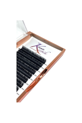 Kaşmir Kirpik Çek - Bırak 0.05 C Kıvrım Tek Boy Kirpik 8 MM