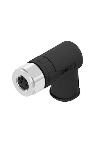 M8 4 Pin Dişi 90° Konnektör Conec 42-00028