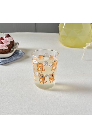 Emsan Kedi Çocuk Meşrubat Ve Su Bardağı 315 Ml Multicolor