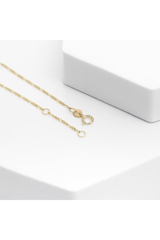 I.d. Armband 375er Gelbgold İle Zamansız Şıklık Ve Hediyelik Takı Keyfi 16 Cm Uzunluk 1.15 G Ağırlık Altın
