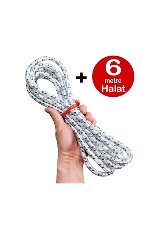 Büyük Boy Hamak Çift Katlı Kalın Örme İpli File Salıncak 110x200cm Ürün Rengi Değişkenlik Gösterir Çok Renkli