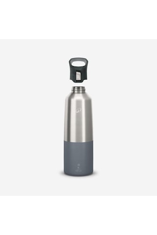 Quechua Outdoor Paslanmaz Çelik Termos - 1 L - Gri - 900