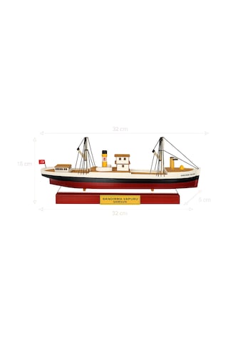 Bandırma Vapuru Maket 32 Cm