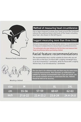 Tcherchi Havalı Tasarım Model Motosiklet Kask