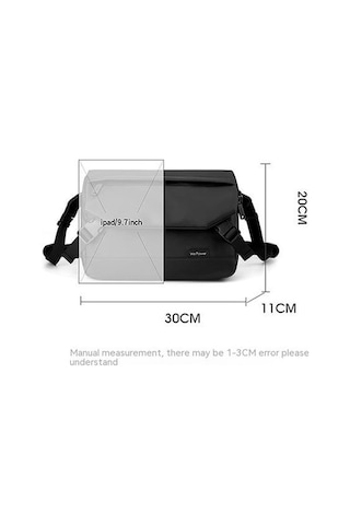 Wondernest Wepower Erkek Günlük Tutma Postacı Çantaları, Basit Tasarım Altın