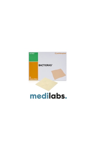 Bactigras Klorheksidinli Tül Sargı 10 Cm X 10 Cm 10 Adet Bactigras Klorheksidinli Tül Sargı 10 Cm X 10 Cm 10 Adet