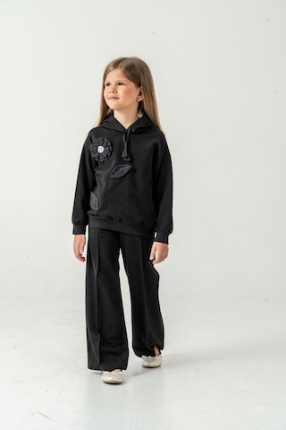 Xo Kids Kız Çocuk Alt Üst Takım 7-10 Yaş 52015 Siyah