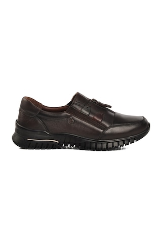 Pepita Z006 Kadın Kahve Deri 36-40 Comfort Ayakkabı Kahve