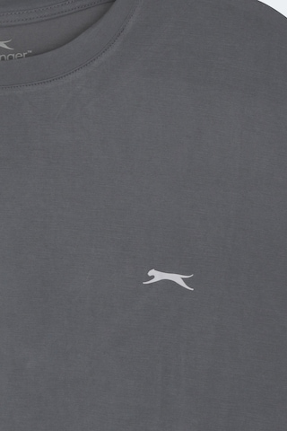 Slazenger Keane Erkek Oversıze Gri Tişört