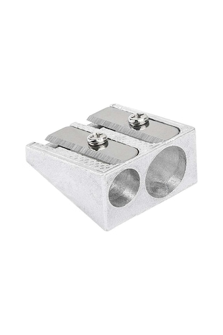 Deli Klasik Metal Çift Ağızlı Kalemtraş 39762