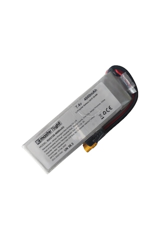 7.4v Li-po Pil - 4000mah 40c 2s Lityum Polymer Batarya