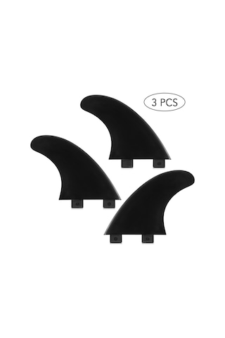 Gajeena 3 Adet Siyah G1 Kategori Surf Tahtası Kuyruğu Dirsekleri - Fiber Cam Dolgulu Nilon Dayanıklı Değiştirme Parçası Çok Renkli