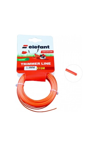 Tırpan Misinası Motorlu Tırpan Yuvarlak Misina 1,3mm X 15 Metre