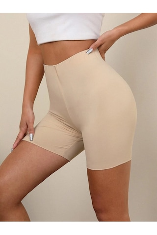 Mistirik Porfy Model Lazer Kesim İz Yapmaz Esnek Şort Ten Renk 093