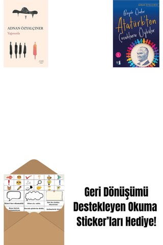 Yağmurda + Büyük Önder Atatürk Ten Çocuklara Öyküler + Okuma Sticker'ları