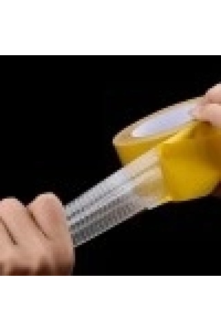 Geniş 10 Metre 3 Cm Çift Taraflı Süper Güçlü Yapışkan Yapıştırıcı Bant Isıya Dayanıklı