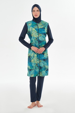 Tam Kapalı Tesettür Mayo 3309 Koyu Lacivert Koyu Lacivert
