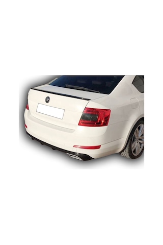 Skoda Octavia M3 Uyumlu Yedek Parça Spoiler Boyasız