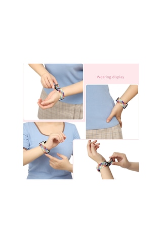 Novstrap Apple Uyumlu Watch İle 42 44 45 49 MM Seri 4 5 6 7 8 9 Se Ultra Kordon Flexible Magnet Toka