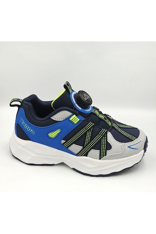 Kappa Kp-4060f Lacivert Mavi Erkek Çocuk Makara Bağcıklı Sneaker Spor Ayakkabı