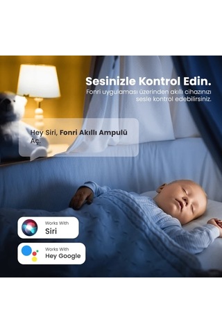 Akıllı Ampul 11w Renkli