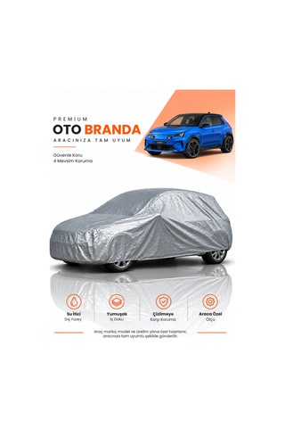 Alpine A290 2025-2026 Hatchback Uyumlu Araba Brandası Oto Branda Araba Örtüsü Araç Çadırı