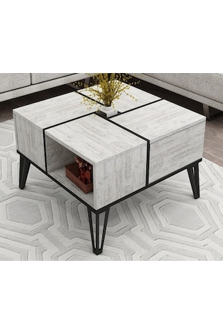 Orta Sehpa Nova Kristal Siyah