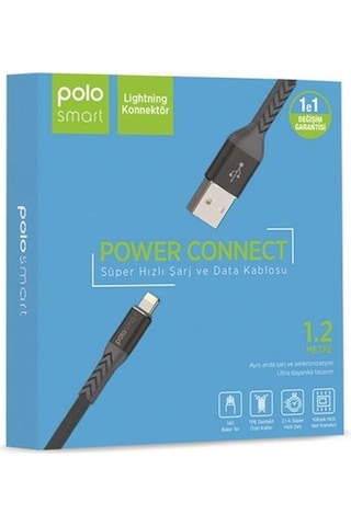 Polosmart Psm22 Lightning Süper Hızlı Şarj Ve Data Kablosu