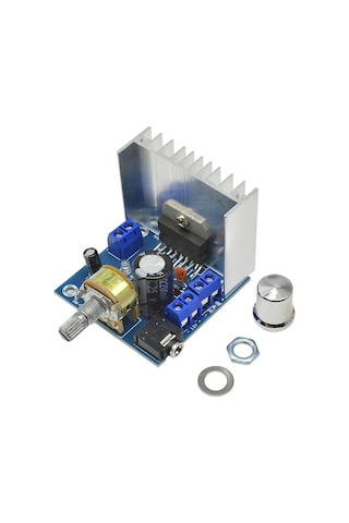 Tda7297 Amfi Devresi Amplifikatör Çift Kanal 2x15w