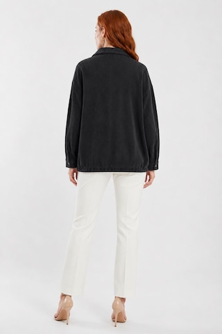Neden Tekstil Oversize Siyah Kadın Ceket