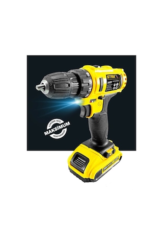 Staxx Power STX1079 24V 5Ah Darbeli Çift Akülü Li-ion Vidalama Şarjlı Matkap + 5 Ad Uç