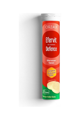 Orzax Efervit Defence 20 Efervesan Tablet Sku: Smg8690010394613