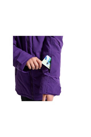 Burton Burton Hillslope Jacket Unisex Çocuk Mor Snowboard Ceketi 3901 Mor