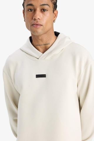 DeFactoFit Standart Fit Kapüşonlu Skuba Dalgıç Kumaş Sporcu Sweatshirt D7364AX25SPBG721