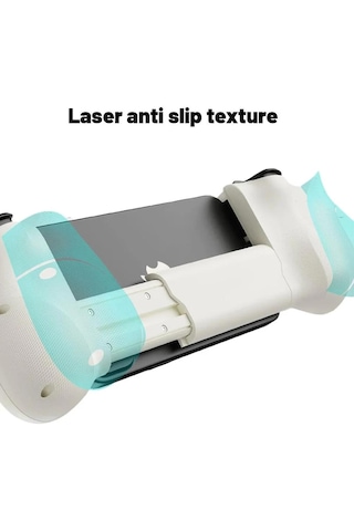 Gamesir X5 Lite Zenless Zone Zero Zzz Beyaz Mobile Game Controller Apple Uyumlu iOS, Android