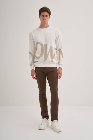 Cazador Erkek Sweatshirt Ekru 5141 25ke90000061 E90011 Ekru