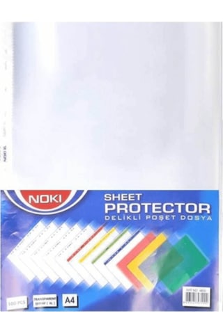 Noki 4830XL Şeffaf Poşet Dosya